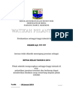 Sijil Watikah Pengawas 2012