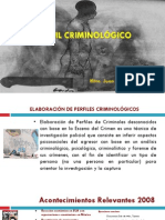 PERFIL CRIMINOLÓGICO UNAM SSP 09