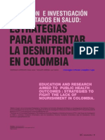 Educación e investigación de resultados en salud