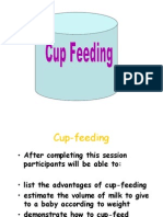Cup Feeding