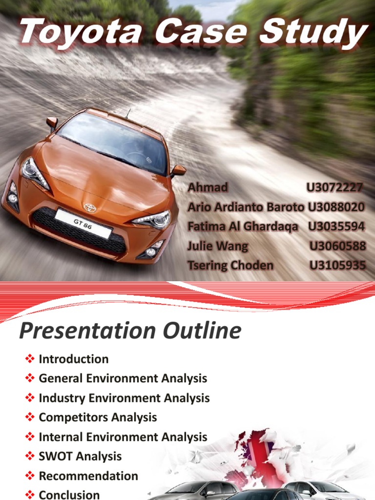 Toyota’s Strategic Response to Korean and Chinese Competition