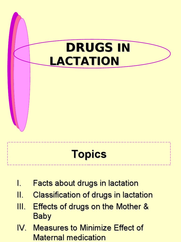 Drugs in Lactation Breastfeeding Breast Milk