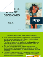 Tcnicas de Toma de Decisiones