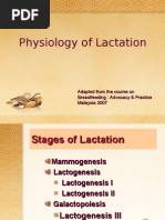 Physiology of Lactation Explained | PDF | Lactation | Human Anatomy