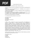 Avaliação bimestral 2