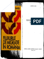 Fluxurile de Migratie in Romania 1984
