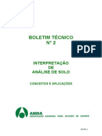 Boletim Tecnico 02; Interpretação de Analise de Solo.pdf