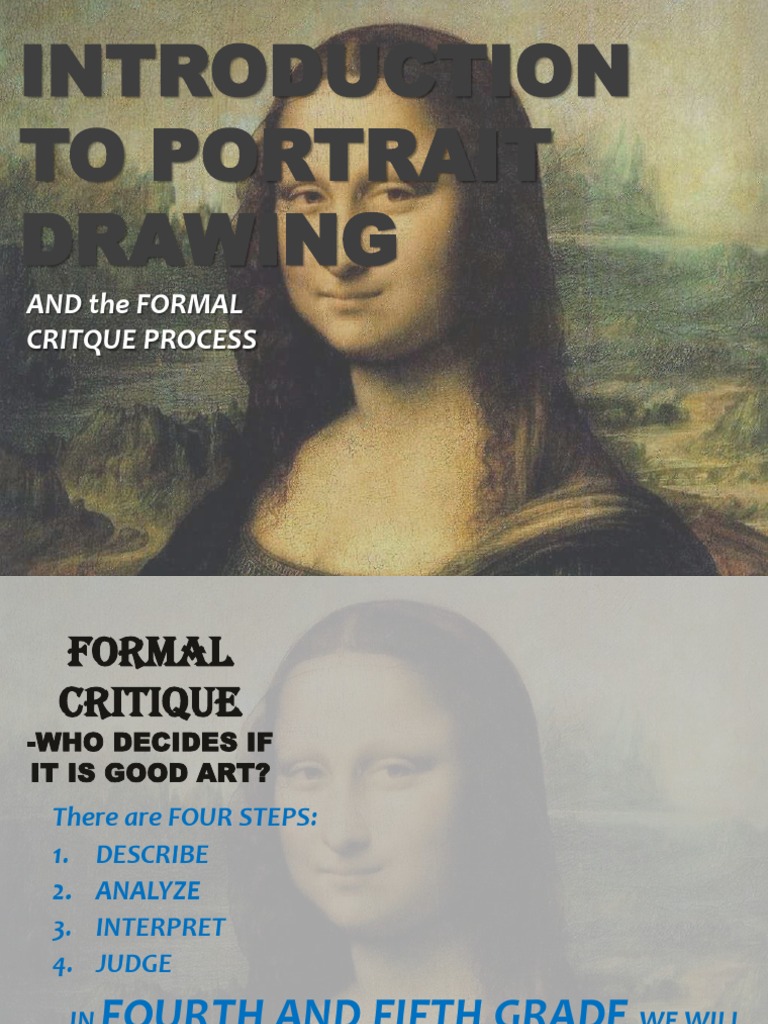 Introduction To Portrait Drawing | PDF