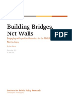 Building Bridges Not Walls: Engaging With Political Islamists in The Middle East and North Africa