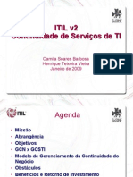 Apresentacao Gerenciamento Continuidade Camila Henrique Itil v2