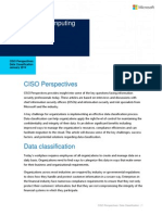 CISO Perspectives Data Classification