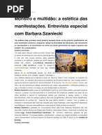 Monstro e multidão - a estética das manifestações (Barbara Szaniecki)