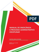 Manual Sindicancia Processo Administrativo Disciplinar