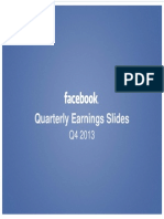 Facebook's Q4 2013 Earnings Report (Slides)