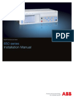 1MRK514016-UEN - En Installation Manual 650 Series 1.3 IEC