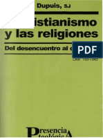 Dupuis Jacques El Cristianismo y Las Religiones
