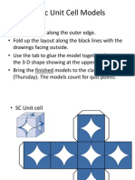 Cubic Unit Cell Models