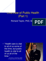 Overview of Public Health-Part 1