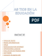 Las Tics en La Educacion