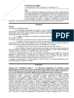 Informativo de Licitações e Contratos Nº 073 - 2011