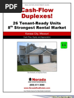 Download Cash Flow Duplexes - Real Estate Investment - Kansas City by Norada Real Estate Investments SN2032880 doc pdf