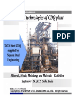 Advanced Technologies of CDQ Plant Advanced Technologies of CDQ Plant