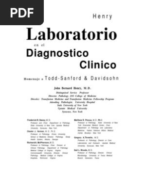 El Laboratorio en El Diagnostico Clinico Tomo 1henry - Abbyy | PDF