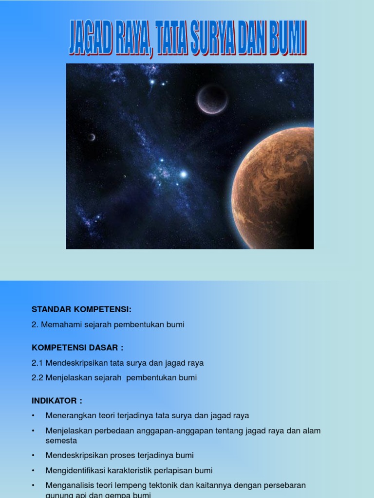 Pembentukan Alam Semesta  Dan Tata Surya Menata Rapi  Pembentukan Alam Semesta  Dan Tata Surya Menata Rapi