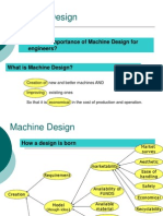 Machine Design - Introduction