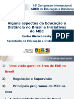 Carlos Eduardo Bielschowsky - SEED/MEC - Brasil