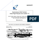 Sat-Orbitcontrol-Paper-2000 05 Autonomous - Orbit - Control Initial Flight Results Fron UoSAT-12