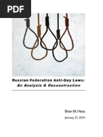 Download Russian LGBT Law White Paper by Matthew Griffith SN203356052 doc pdf