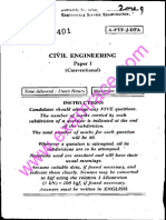 IES Conventional Civil Engineering 2009