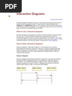Interaction Diagrams