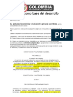 El Articulo 333 Constitucion Politica de Colombia