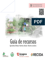 Guía de recursos agricultura urbana, huertos urbanos  y huertos escolares