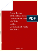 Letter From RCP of Chile to CP of China