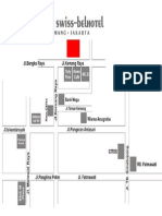 Map. Arion Swiss-Belhotel Kemang