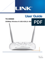 TD-W8968 V1.0 User Guide