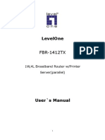 Level One Fbr-1412tx Um v1.0