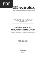 Download Pginas de MANUAL DE SERVIO FREEZERS VERTICAIS ELECTROLUX-F170-FE18-FE22-FE26-FFE24 by rockray SN203402424 doc pdf