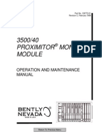 3500 40 Proximitor Monitor Module Operations and Maintenance