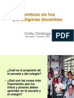 Cambios en Los Paradigmas Docentes