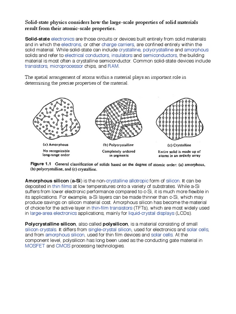 Understanding Solid-State Electronics | PDF | Technology & Engineering