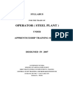 Operator Steel Plant