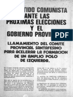 PC Sta Fe Elecciones 1973