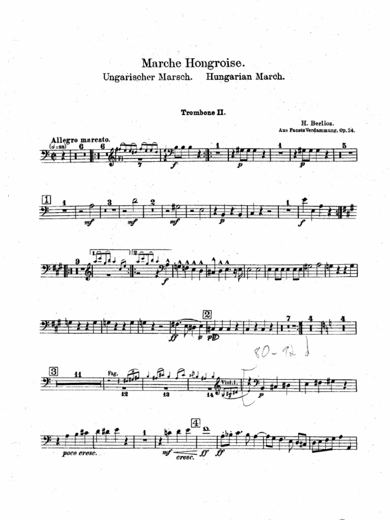 Hungarian March Excerpt