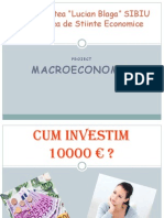 Cum investim 10000 € - macroeconomie