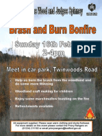 Browns Wood February Event Poster
