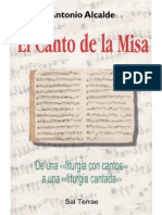 Alcalde, Antonio - El Canto de La Misa